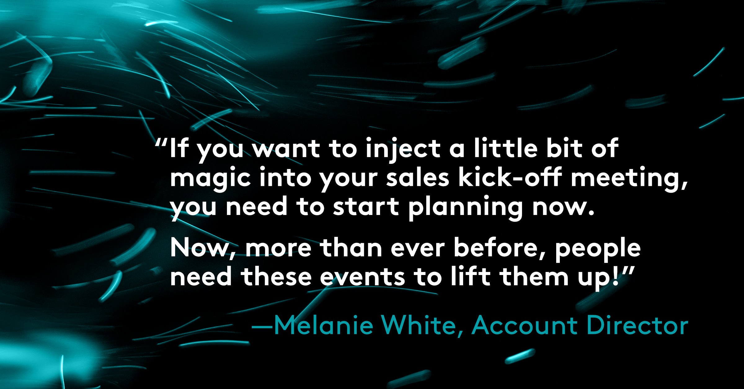 Injecting a little bit of magic into your Sales Kick-off Meeting