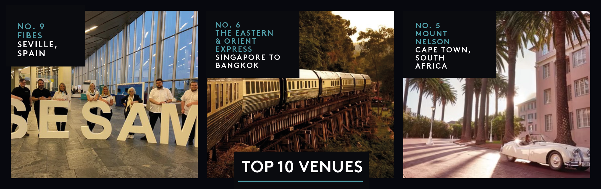 Top 10 Venues